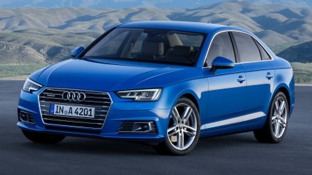 2015 Audi A4 Sedan - sedan, luxury, a4, mountain, car, audi