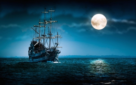 sailing by the moonlight