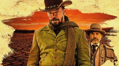 django unchained - django, cowboy, unchained, man