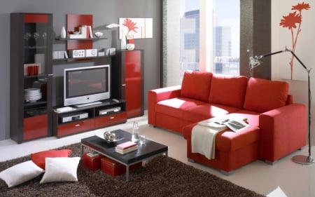 Living Room - furniture, home, interior, house, living room