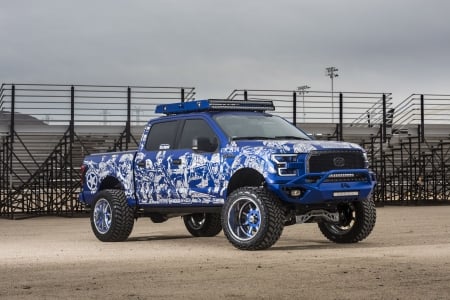 Freedom Blues - Light Bar, 2016, Truck, Blue