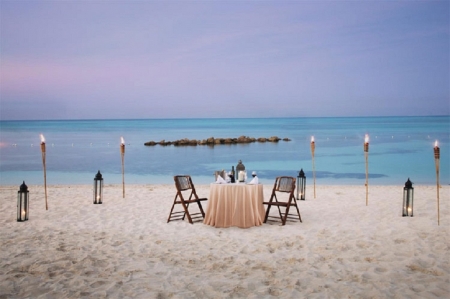 Dinner on the beach