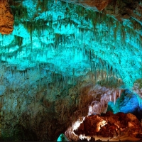 Cave Stalactites in Carlsbad Caverns