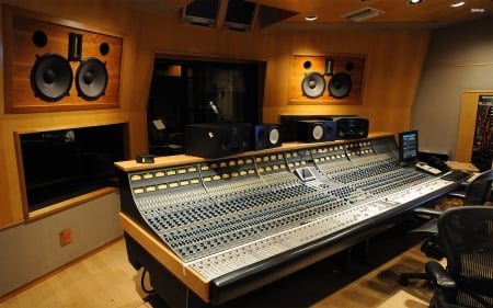 recording studio - recording, equiptment, speaker, studio