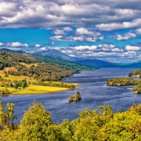 Lake in the Scottish Highlands