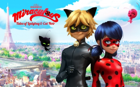 Tales of Ladybug and Cat Noir - Cat Noir, Cartoon Characters, Cartoon, Ladybug, Ladybug and Cat Noir