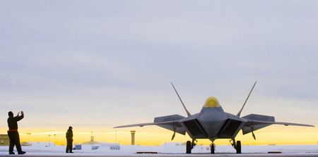 AK F-22 Raptor - plane, jet, wing, carrier, fly, airline