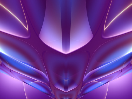 AlienEyze2 - purple, 3d, abstract