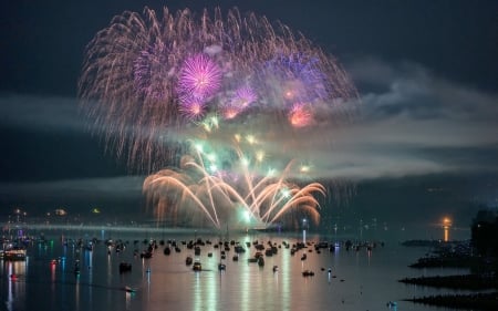 Fireworks - Fireworks, light, photo, sky