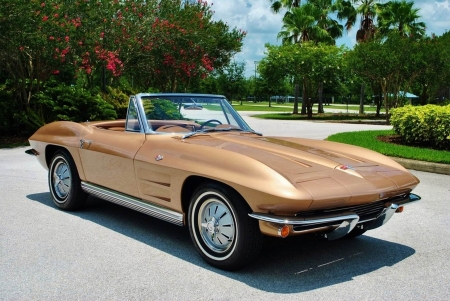 1964 Chevrolet Corvette Sting Ray 327 Convertible - Muscle, Car, Sports, Chevrolet, Corvette, 327, Convertible, Old-Timer, Sting Ray