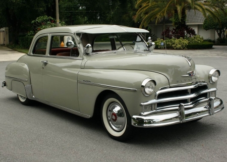 1950 Plymouth Special Deluxe Club Coupe - special, plymouth, coupe, deluxe, car, old-timer, club