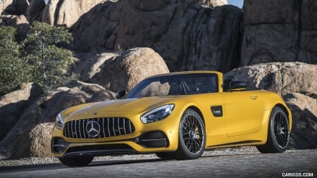 2018 Mercedes-AMG GT C Roadster - Car, GT C, Sports, Mountain, Mercedes, AMG, Roadster