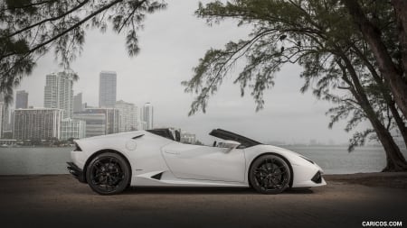 2016 Lamborghini Huracan LP610-4 Spyder - sports, huracan, lamborghini, car, lp610-4, spyder