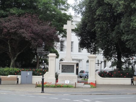 War Memorial & Town Hall - architecture, seasides, town halls, memorials