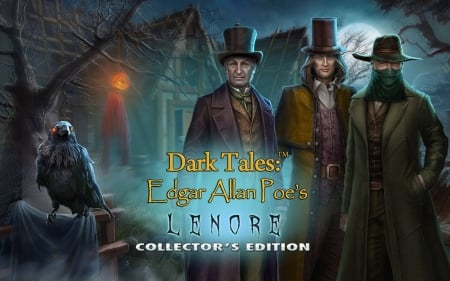 Dark Tales 11 - Edgar Allan Poes Lenore01 - fun, puzzle, hidden object, cool, video games