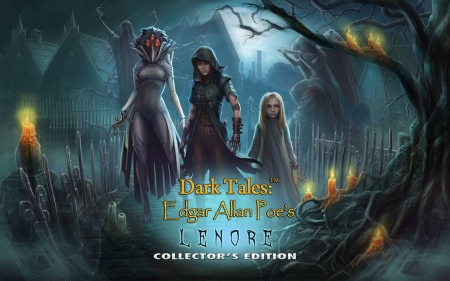 Dark Tales 11 - Edgar Allan Poes Lenore05 - hidden object, cool, video games, fun, puzzle