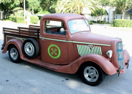 1935 Ford Model A Ratrod Pickup - pickup, hot rod, truck, old-timer, ford, ratrod, model a