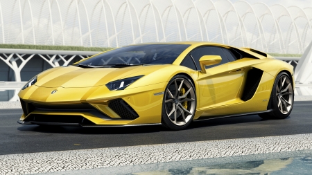 2017 Lamborghini Aventador S - Lamborghini, Car, Sports, Aventador