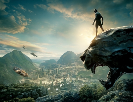 Black-Panther - black, movie, marvel, panther