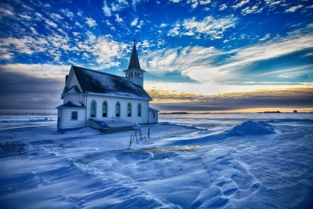 Church - religion, stone, Church, sky