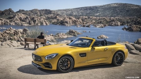 2018 Mercedes-AMG GT C Roadster - Car, GT C, Sports, Mountain, Mercedes, AMG, Roadster