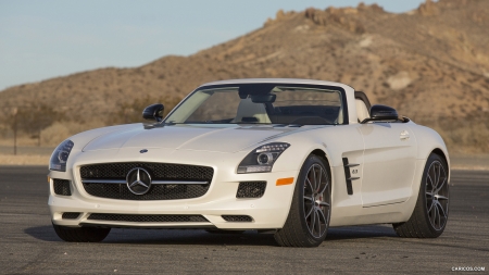 2013 Mercedes-Benz SLS AMG GT Roadster - Car, SLS, Sports, Mountain, Mercedes, Roadster, GT, AMG, Benz