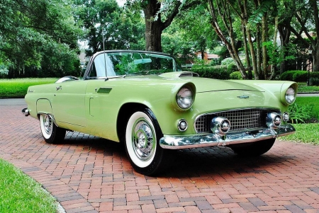 1956 Ford Thunderbird Convertible 312 V8 - v8, muscle, 312, car, old-timer, convertible, thunderbird, ford