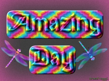 AMAZING DAY - DAY, CARD, COMMENT, AMAZING