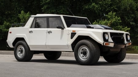 1986 Lamborghini LM002 - lm002, lamborghini, car, truck, old-timer