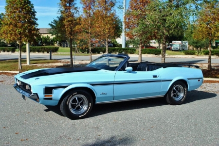 1972 Ford Mustang Convertible 351 V8 4-Speed - v8, convertible, 351, old-timer, ford, car, mustang, 4-speed, muscle