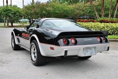 1978 Chevrolet Corvette 25th Anniversary Indy Pace Ca - sports, chevrolet, pace, car, muscle, 25th, old-timer, anniversary, indy, corvette