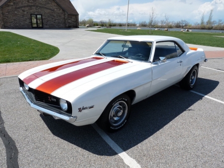 1969 Chevrolet Camaro Z28 tribute - z28, chevrolet, tribute, camaro, car, muscle, old-timer