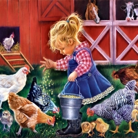 Little Farm Girl F