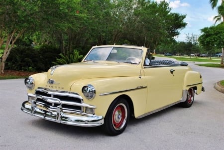 1950 Plymouth Special Deluxe Convertible - Car, Plymouth, Convertible, Special, Old-Timer, Deluxe