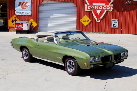 1970 Pontiac GTO Convertible 400 PS Power Top Automatic - Muscle, Power, Car, GTO, 400, Convertible, Automatic, Old-Timer, Top, PS, Pontiac