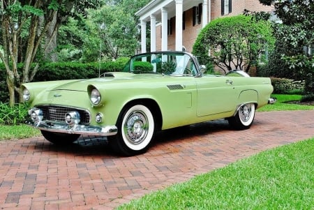 1956 Ford Thunderbird Convertible 312 V8 - v8, muscle, 312, car, old-timer, convertible, thunderbird, ford