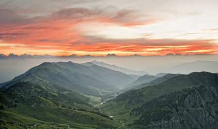 Splendid of our planet - cloud, sky, amazing, mountain