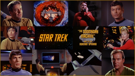 The Doomsday Machine - constellation, star trek, kirk, scotty, planet killer, spock, william windom, enterprise, mccoy, william shatner, doomsday machine, matt decker