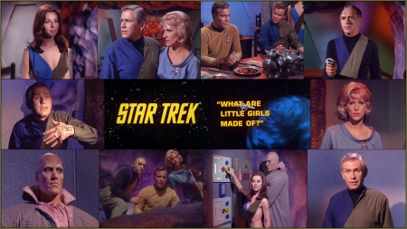 What Are Little Girls Made Of? - Dr Korby, Ted Cassidy, Nurse Chapel, Ruk, Spock, Andrea, Kirk, Brown, Sherry Jackson