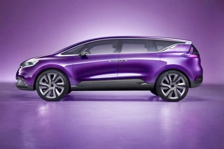 Renault Initiale for the Purple Lover in You - Beauty, Purple, Van, Renault