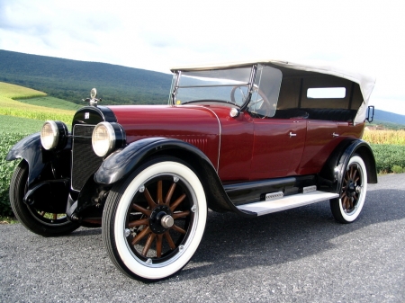 Buick Series 23-45 Touring 1923 - series 23-45, touring, car, buick, old-timer, red