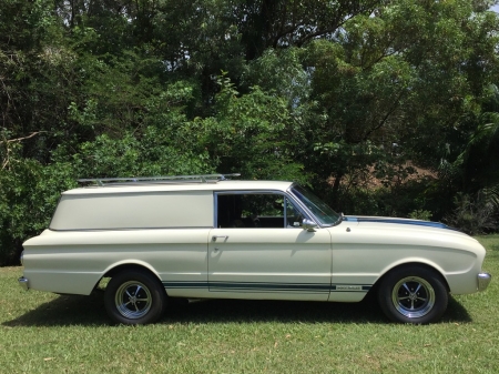 1961 Ford Falcon Sedan Delivery Shelby GT350 Tribute - ford, delivery, shelby, gt, tribute, sedan, car, old-timer, falcon, 350