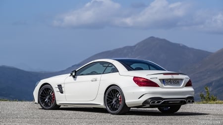 2017 Mercedes-AMG SL 63 - sl 63, sports, amg, car, mountain, mercedes