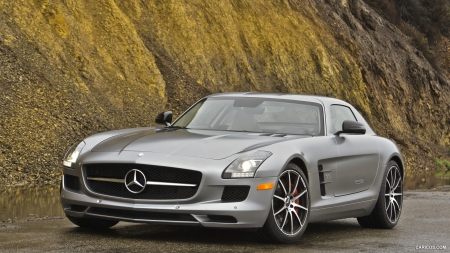 2013 Mercedes-Benz SLS AMG GT Coupe - Car, SLS, GT, Sports, Mountain, Mercedes, AMG, Benz