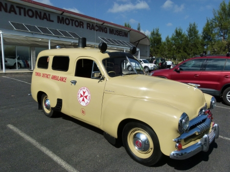 fj holden ambulance - holden, australian, car, ambulance