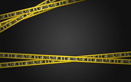 police tape - police, tape, cross, line