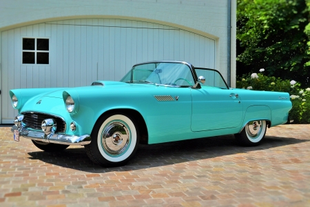 1955 Ford Thunderbird Convertible V8 Overdrive - Muscle, Car, Ford, Convertible, Overdrive, Old-Timer, Thunderbird, V8