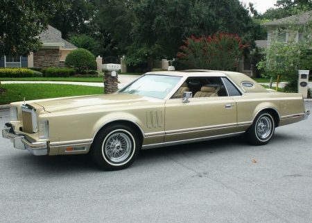 1978 Lincoln Mark V Diamond Jubilee - Car, Diamond, Jubilee, Lincoln, Mark V, Old-Timer