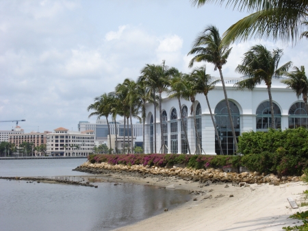 Henry Flagler House - island, palm trees, flagler, palm beach