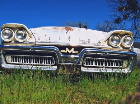 old mercury - mercury, abandoned, car, old